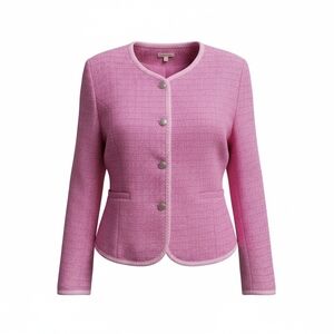 JODIFL Pink Textured Blazer Size Large